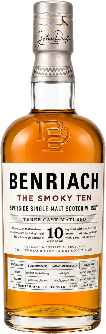 Whisky BenRiach 10 ans, single malt du Speyside