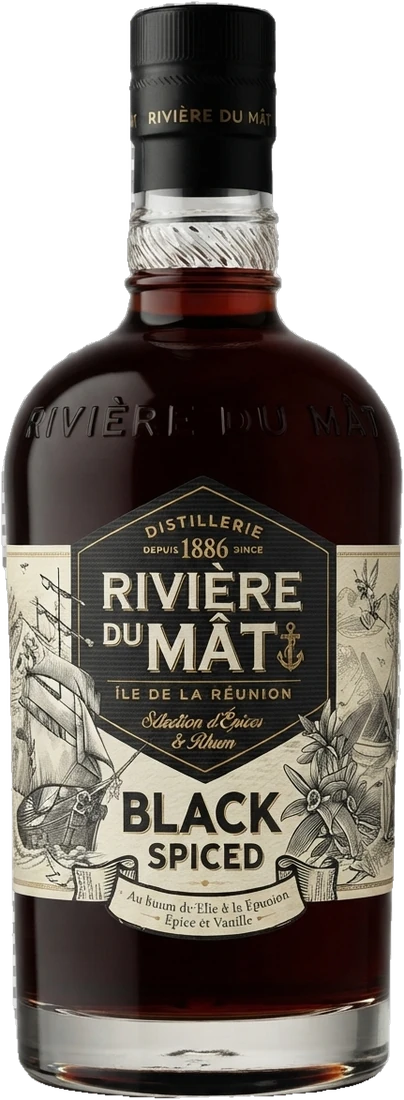 Rhum Rivière du Mât Black Spiced
